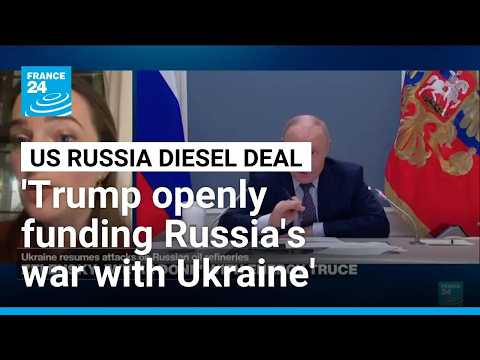 Donald Trump 'openly financing Russia's war with Ukraine', Nobel peace laureate says