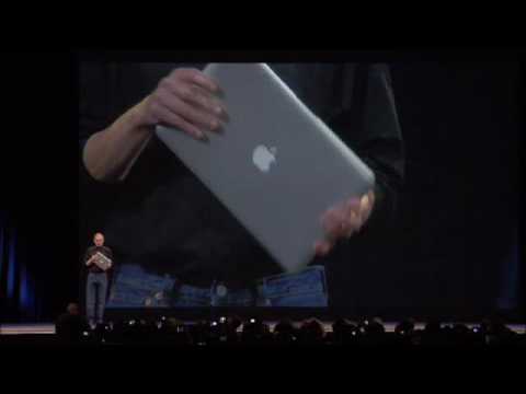 Introducing MacBook Air at MacWorld SF in 2008