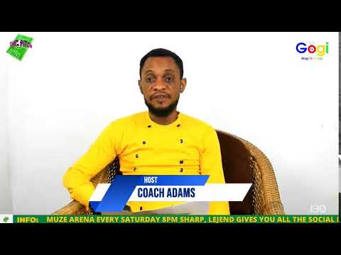 THE PITCH WITH COACH ADAMS ON GOGI TV LIVE TRANSMISSION