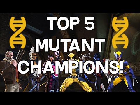 Top 5 Mutant Champions! - Marvel Contest of Champions