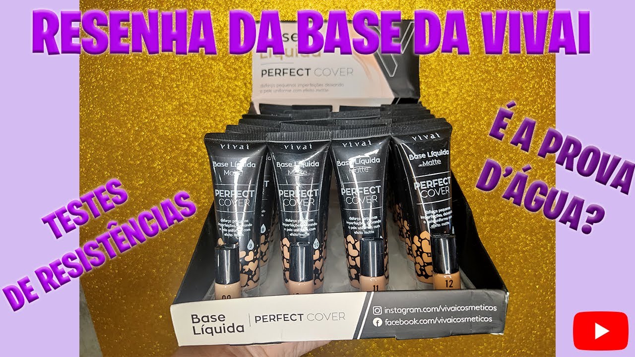 RESENHA | BASE LÍQUIDA VIVAI PERFECT COVER | BHEMAKE