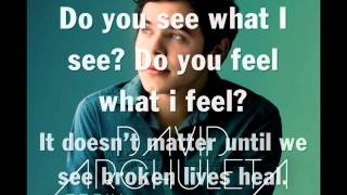 ( Lyric) Broken. by David Archuleta