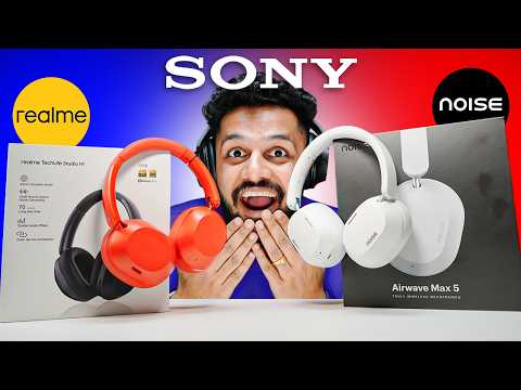 Thumbnail for Noise Airwave Max 5 vs Realme H1 Studio⚡️Real Headphone Battle🔥