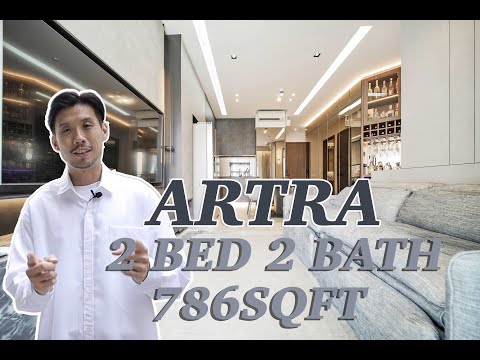 Artra 2 bedroom 786sqft home tour in district 3
