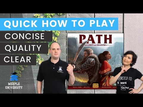 Path of Light and Shadow Board Game - Quick How to Play