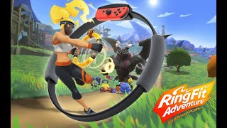 ３歳児のリングフィット遊ベンチャー