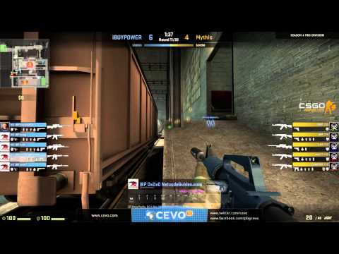 CEVO-Pro CS:GO Season 4: iBUYPOWER vs. Mythic - Week 5:1 on de_train