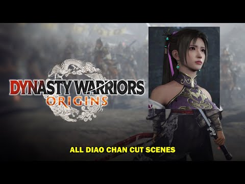 Dynasty warrior origin - All Diao chan moments scenes