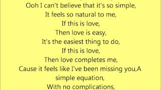 Love Is Easy-McFly Lyric Video