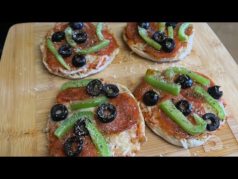 How To Make Mini Pizzas | Mini Pizzas Recipe