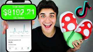 Beginner Tries Organic TikTok Dropshipping in 2024! (UNEXPECTED RESULTS)
