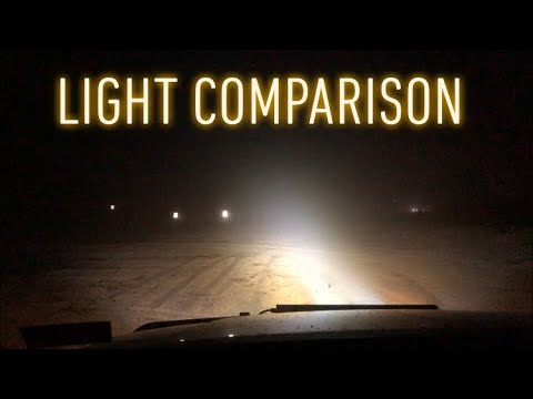 LED off road lights for trucks comparison