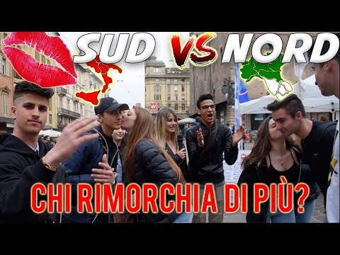 Meridionali VS Settentrionali - Chi prende più BACI dalle RAGAZZE vince! ● NORD vs SUD
