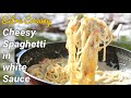 Spaghetti And Mince With White Sauce
