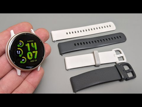 Garmin VivoActive 5 - How to Remove & Change Straps / Band