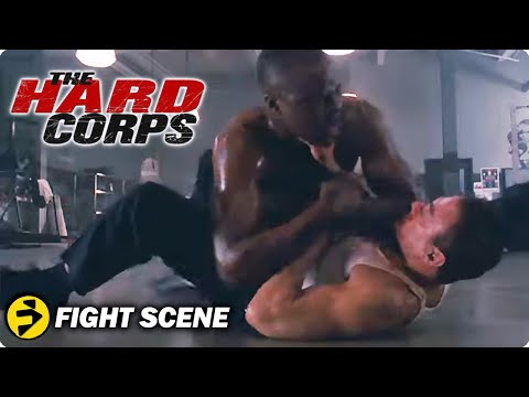 THE HARD CORPS | Jean-Claude Van Damme v Raz Adoti | Fight Scene