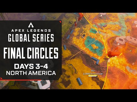 All Final Circles | NA | ALGS Pro League | Days 3 & 4, ft. Cloud9, TSM, XSET, NRG | Apex Legends