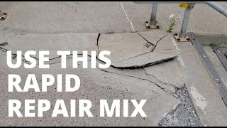 How To Repair Broken Concrete | Fix Concrete Driveways, Patios, Sidewalks, & Pool Decks
