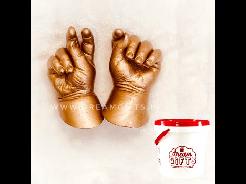 Casting powder for 3d hand and feet casting