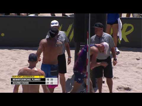 AVP Fort Lauderdale | Bourne/Crabb vs. Mewhirter/Plummer | Stadium Court | Pro Series