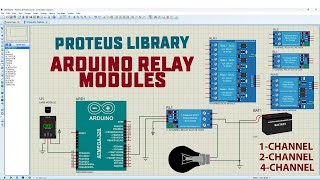 Arduino Relay Modules | Proteus Library