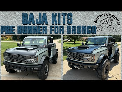 Baja Kits Pre-Runner Install On Ford Bronco Badlands - Details Not In The Baja Kits Video