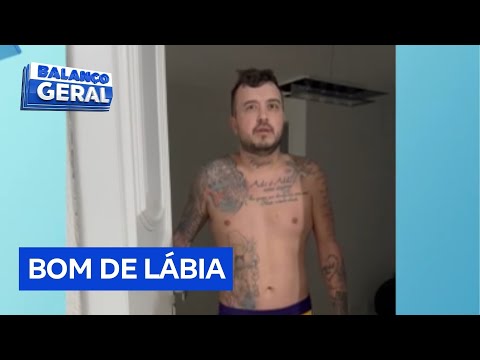 Homem preso por estelionato tenta enganar polícia