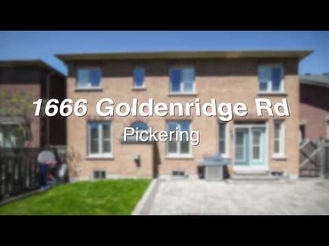 Pickering Real Estate - 1666 Goldenridge Rd