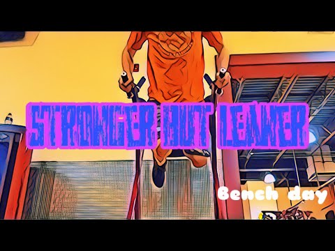 Stronger But Leaner Episode 7 - Bench Day #benchpress #gym #fitnessmotivation #strengthtraining