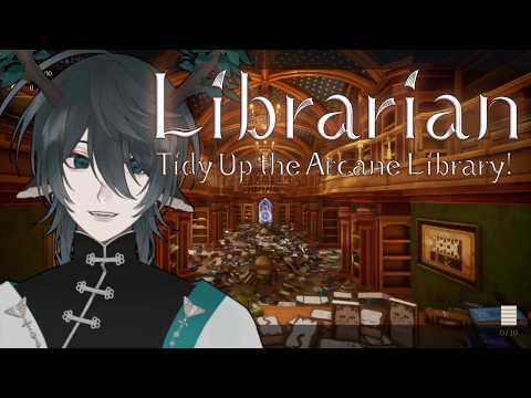 【司書のお仕事：魔導図書館を片付けろ！】図書館ピカピカ【Librarian: Tidy Up the Arcane Library!】