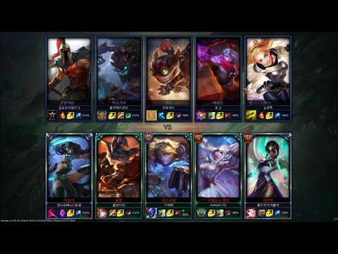 Ezreal vs Ziggs (KR Solo Rank 2017.02.11)