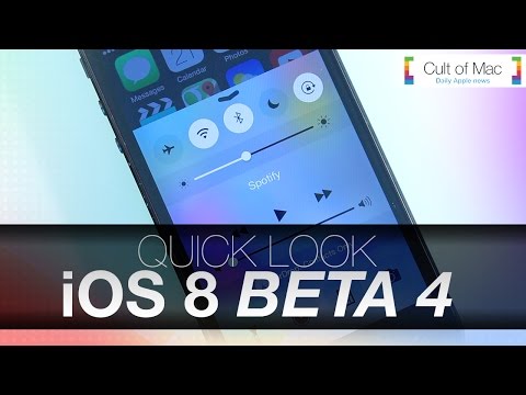 Quick Look: iOS 8 Beta 4
