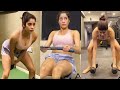 JanhviKapoor Latest Workout Video Janhvi Kapoor GYM Hard Workout Video