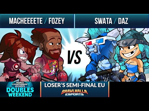 Macheeeete & Fozey vs Swata & Daz - Loser's Semi-Final - BCX Doubles 2020 - 2v2 EU