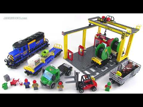 🔄 LEGO City 2014 Cargo Train set review! 60052 re upload