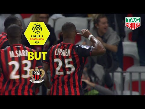 But Wylan CYPRIEN (32') / OGC Nice - Stade de Reims (2-0)  (OGCN-REIMS)/ 2019-20