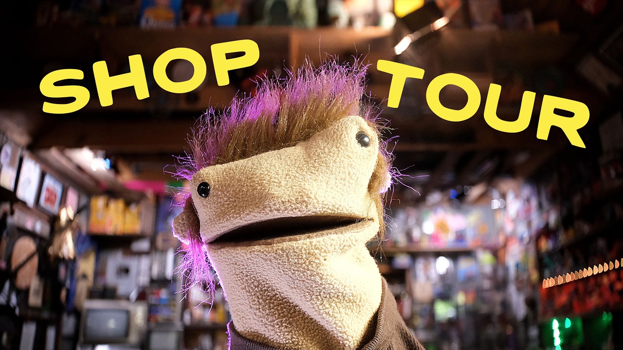 Inside my home TOY SHOP and YouTube STUDIO... behind the scenes!