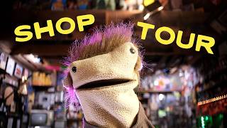 Inside my home TOY SHOP and YouTube STUDIO... behind the scenes!