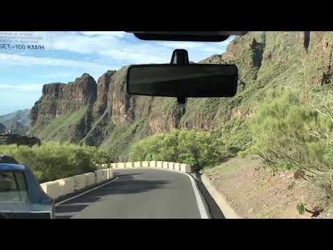 60-SECOND EXCURSION: Driving the treacherous road to Masca on Tenerife island in Spain