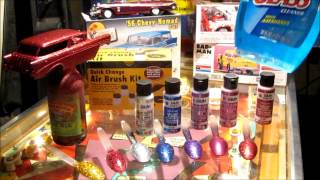 Metal Flake model car paints part 1