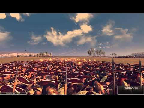 Total War: Rome 2 - Spartan Army vs 10.000 Persian Elite Archers