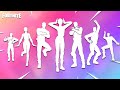 All Legendary Fortnite Dances & Emotes! (Carefree, The Squabble, Jubi Style, Interstellar Bass)
