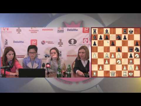 Women’s World Chess Championship Match. Round 6 press-conference.