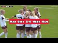 Manchester City Vs West Ham Women Highlights | Women's Super League 23/24 | 01/10/2023