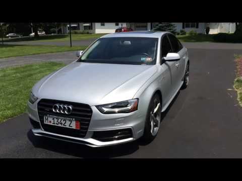 2014 AUDI A4 WITH BLACK OPTIC PACKAGE WITH PROPELLER WHEELS