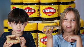 Kids Try Vegemite For The First Time