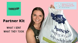 SELLING CLOTHES ON THREDUP with a Partner Kit + Payout Results: Make Money FAST & Easy with ThredUp