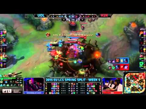H2K vs UOL EU LCS Week 5 Day 1