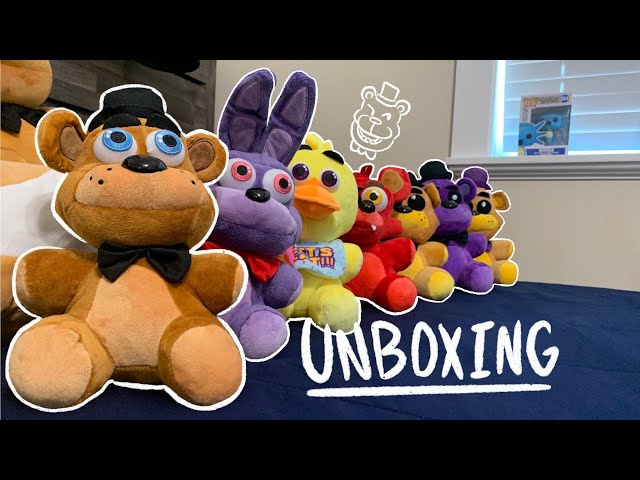 Vídeo relacionado con MAGIC SELECT Peluche Bonnie de 25 cm Compatible con Five Night at Freddy FNAF, Muñecos de Animales de Cinco Noches en Freddy, Juguetes, Regalo de Cumpleaños para Niños