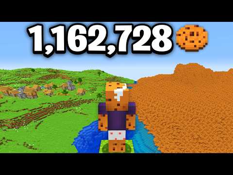 I Farmed 1,162,728 Cookies in Minecraft Hardcore